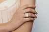 OLIO E ACETO Silver White Cave Ring OA08F11 POEA2